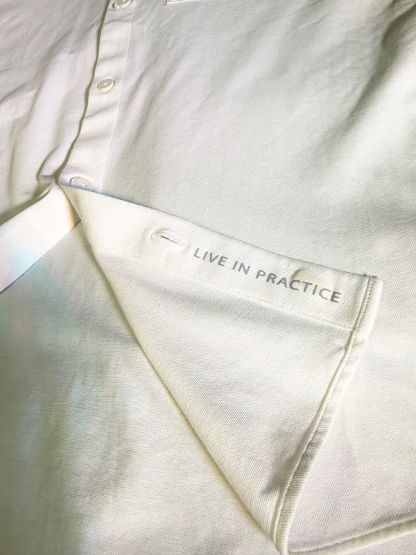 Lululemon Men’s Airing Live In Practice Shirt Easy Stretch Ventlight White size M - Image 2