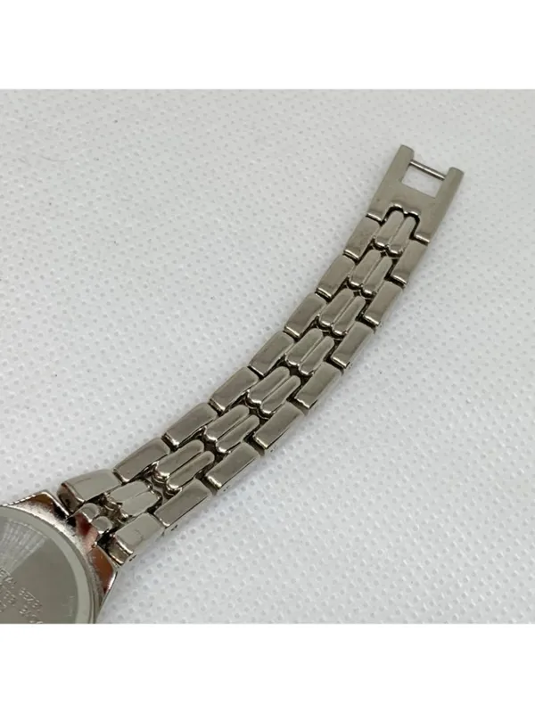 Anne Klein gold silver tone watch 23mm quartz analog adjustable links running - Image 6