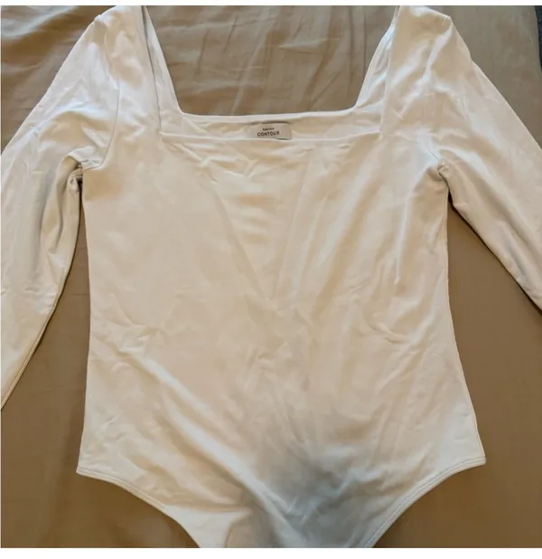 Aritzia White Bodysuit - Image 3