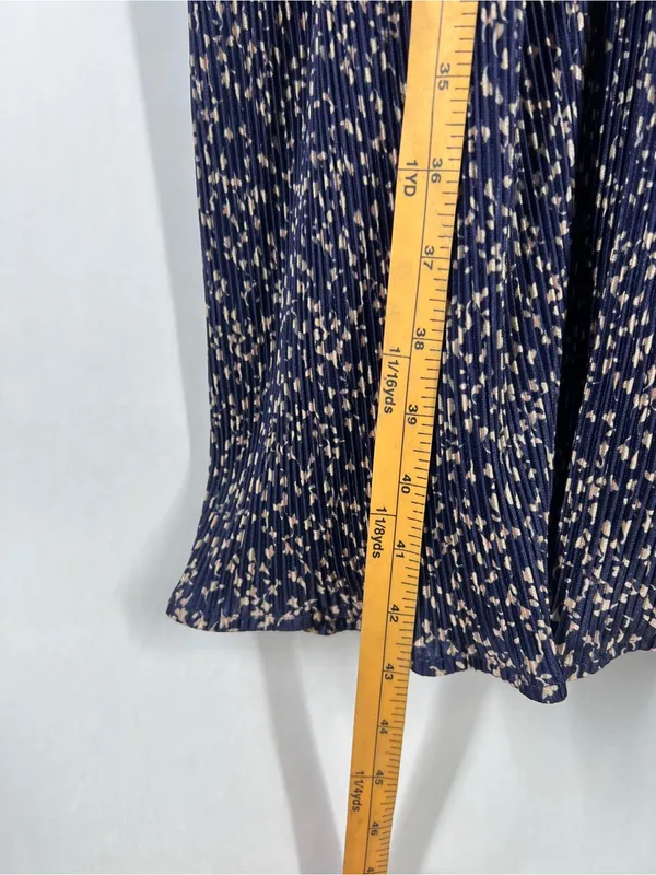 HD in Paris Anthropologie Pleated Halter Dress M‎ Petite - Image 13