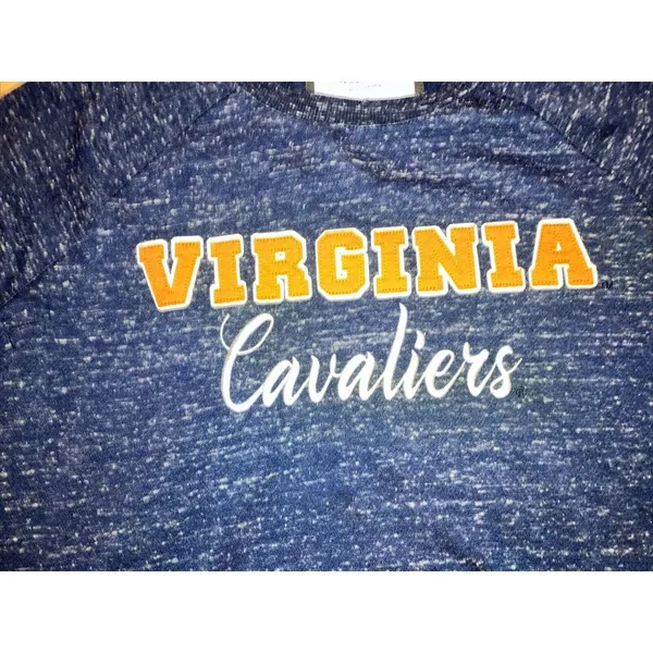 Gracia Virginia Cavaliers Sweatshirt Womens Small Blue Long‎ Sleeve UVA Wahoos NCAA - Image 2
