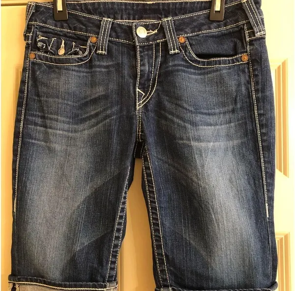True Religion “Sophie” Denim Shorts - Image 2