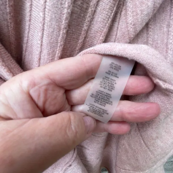 Vila Milano size M pink peplum sweater - Image 4
