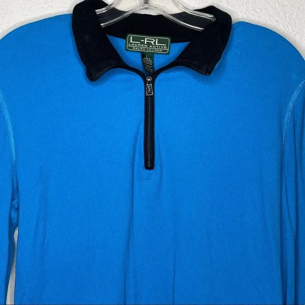 Lauren‎ Ralph Lauren Blue Active Shirt - Image 2