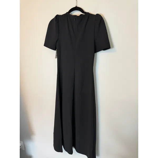 ASTR The Label Celia Puff-Sleeve V-Neck Midi Dress ADR102919-003 Women's XS NWT - Image 9