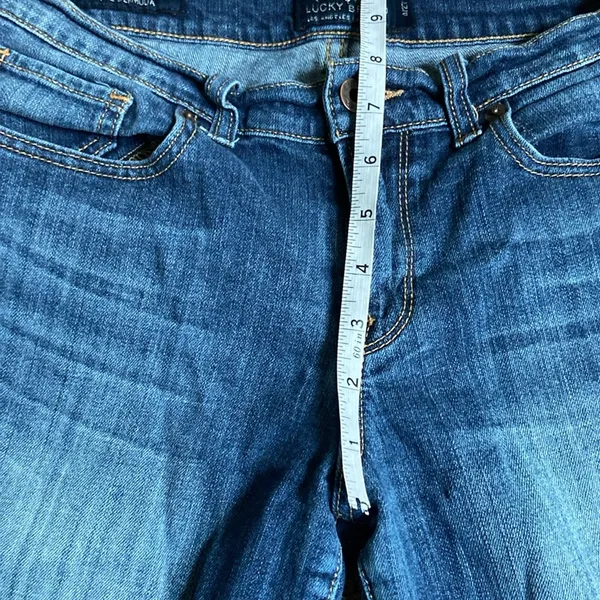 Lucky Brand The Bermuda Shorts (Sz 4/27) Dark Blue Denim Jorts Jean Shorts - Image 13