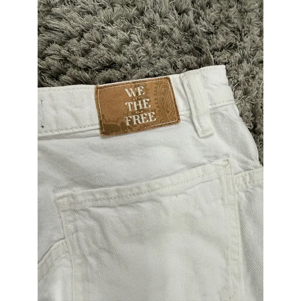We the Free by Free People Tinsley Baggy High Rise Straight Leg Jeans Women's 27 - Image 9