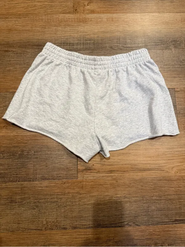 Champion Light Gray Women's Athletic Lounge Shorts - Image 2