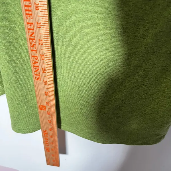 Green Bell Sleeve Mini Dress Small Retro Babydoll 70s Inspired Costume - Image 5