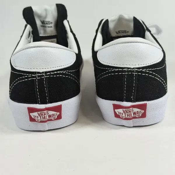 Vans Size-6.5 Womens Unisex Sport Low Skate‎ Sneakers Shoes Black/White Retro - Image 4