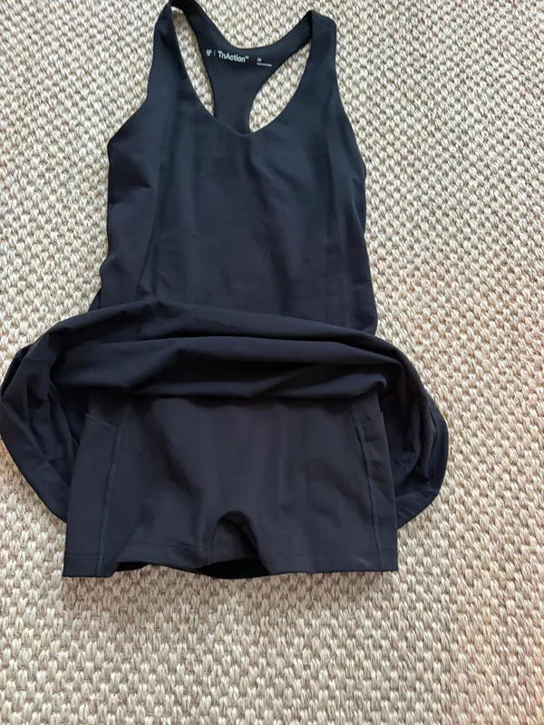 Aritzia Black Athletic Dress - Image 4