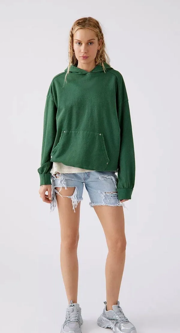 Urban Outfitters brand new hoodie burnt orange xs - Image 3