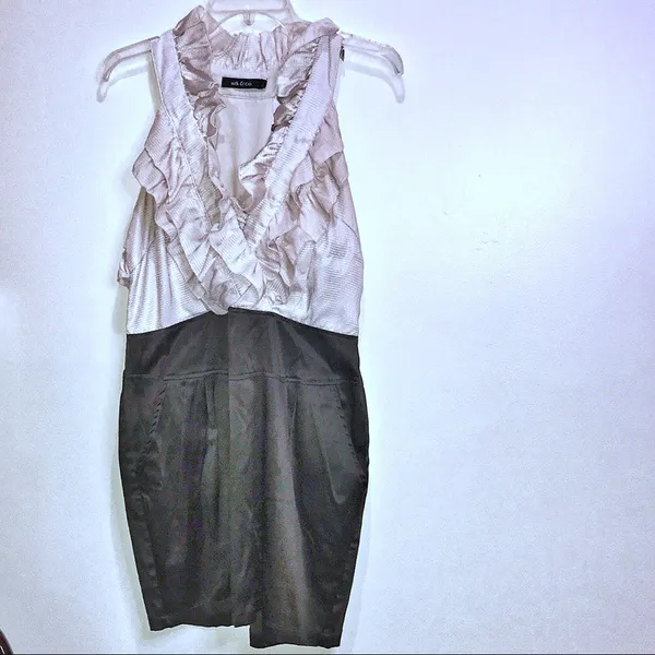 Arc and Co Victorian style ruffle dress Anthropologie M Y2K - Image 4