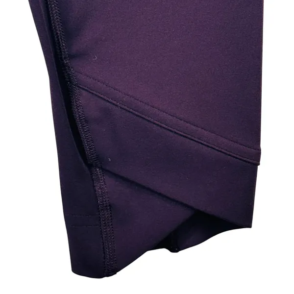 Gymshark Crossover Leggings High Waisted Athletic Purple Plum‎ Small 25" - Image 9