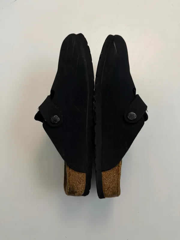 Birkenstock Clogs Boston Birki’s Potato Slip On Comfort Travel Lightweight Black - Image 6