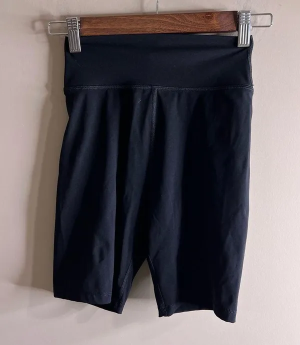 Women's white fox Black Cycling Shorts XS - Image 5