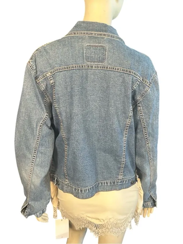 Levi’s Strauss Signature Vintage Denim Jacket Blue Size XL (16-18) EUC - Image 3