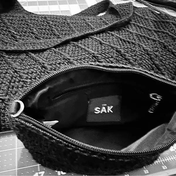 The Sak Crochet Purse Set - Black in Like New Condition - Image 6