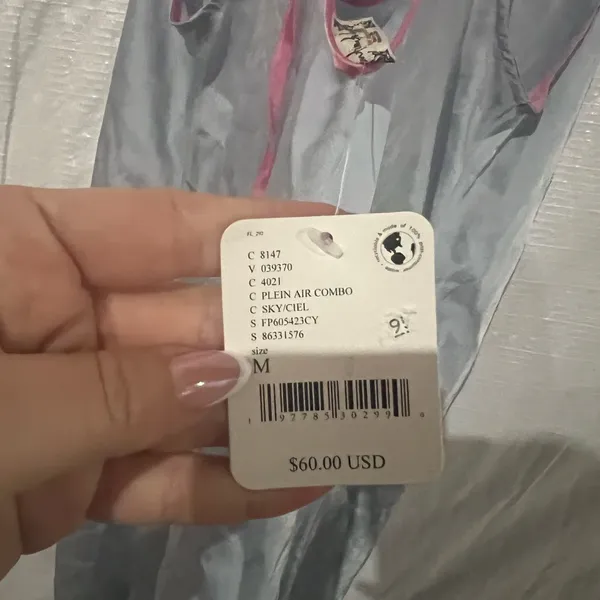 NWT Intimately Free People Blue Just What You Need Mini Slip Size Medium $60 - Image 6