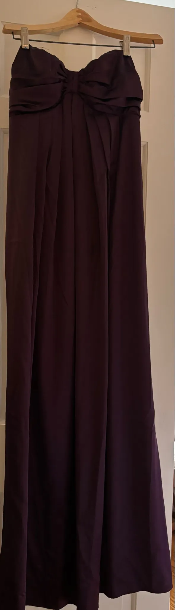 Purple Strapless Lulus Maxi Dress  - Image 2