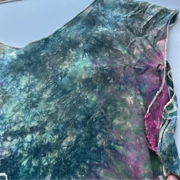 Colorful Tie-Dye Fringe Top - Image 5