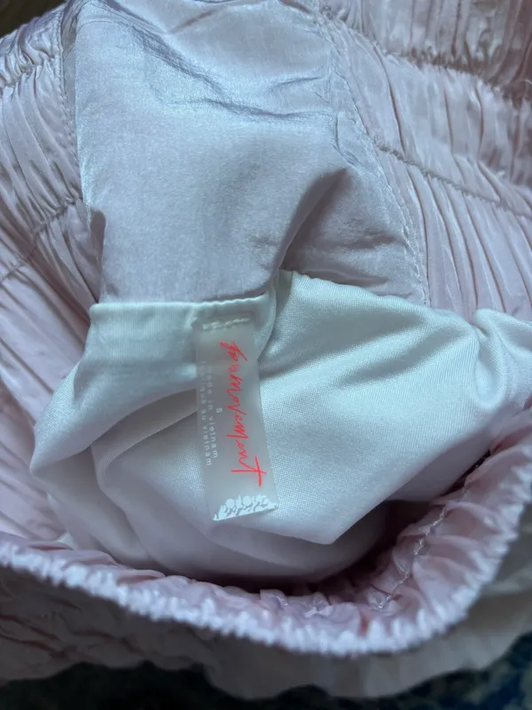 Free People Movement Light Pink Shorts - Image 4