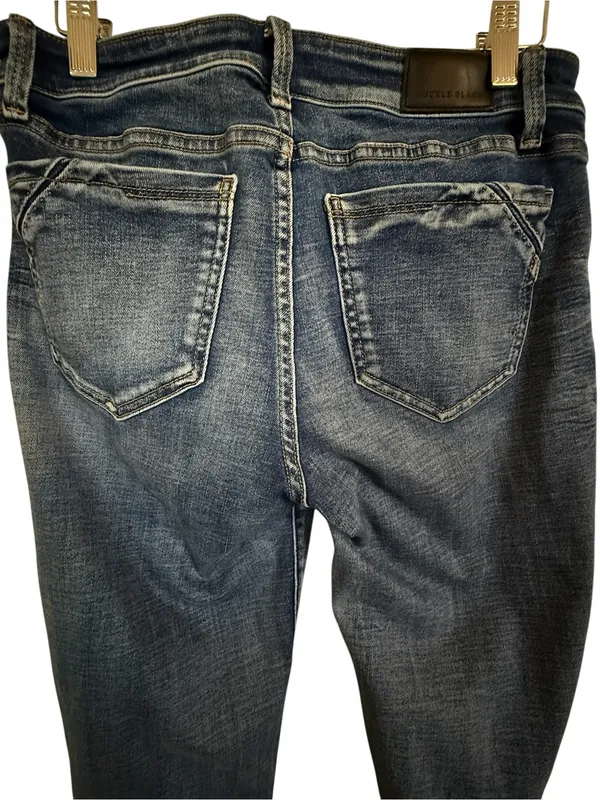 Buckle Black Fit No. 53 Straight Jeans Medium Wash Stretch Mid Rise Women’s 27 - Image 5