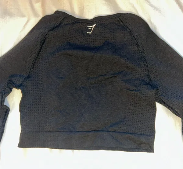 Black Vital Seamless Shirt - Image 2