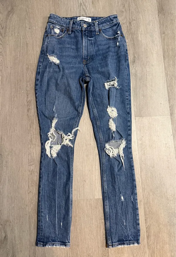 Abercrombie & fitch high rise skinny jeans - Image 5