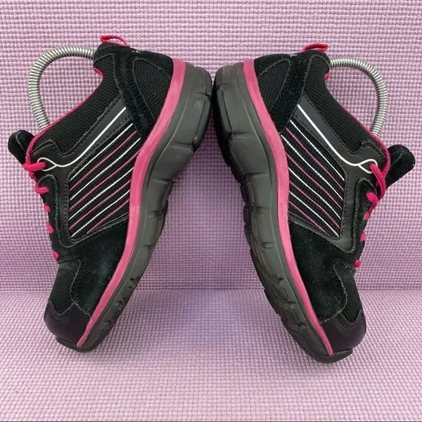 Reebok‎ RB454 Anomar Safety Work Shoes Sneakers Black Pink 6 - Image 7
