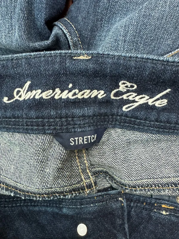 American Eagle Stretch Slim Boot Jeans Size 8 X-Long - Image 4