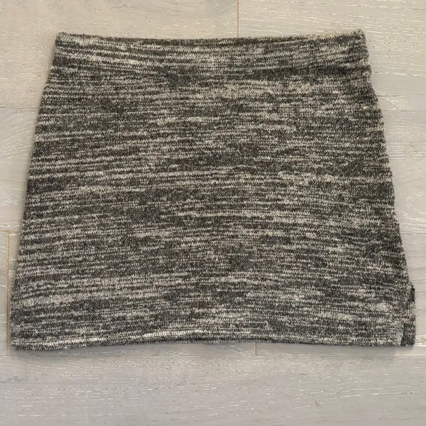 NWT PrettyLittleThing Tall Brown Knitted Mini‎ Skirt Sz 10T Wool Preppy - Image 7