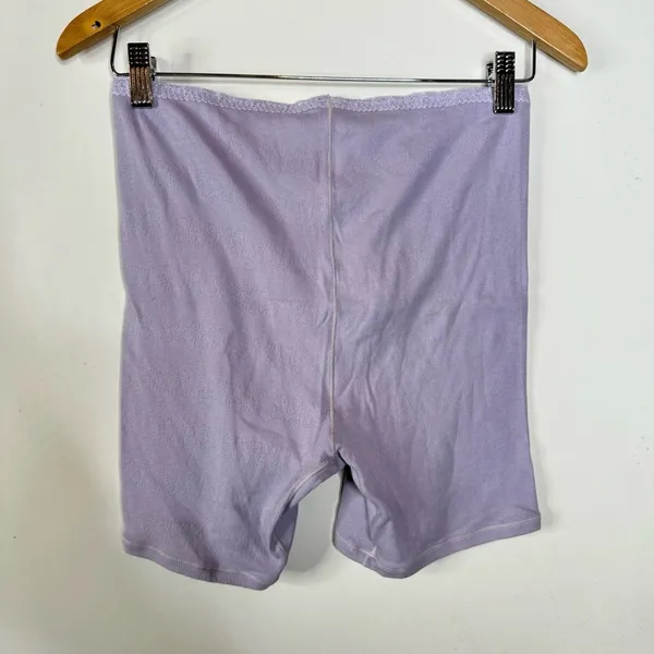 Skims Pointelle Hot Shorts in‎ Lavender Size Large - Image 4