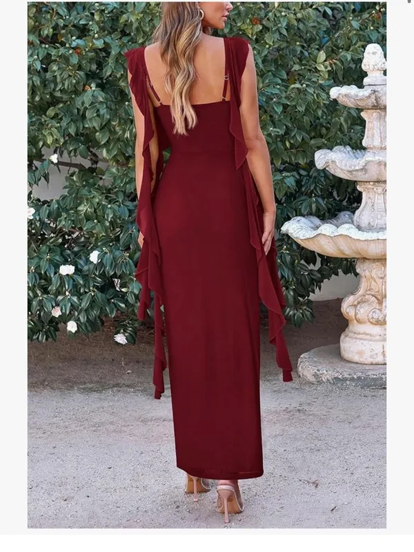 Amazon Red Dress maxi - Image 2