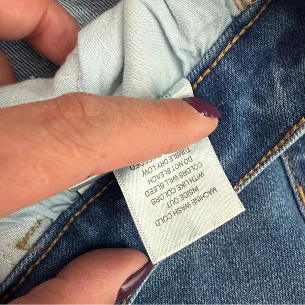Vervet Blue Flare Jeans Size‎ 31 Minimalist 70s Retro Y2K Meet Boho Effortless - Image 6