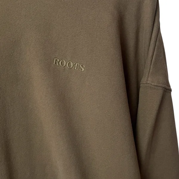 Roots Brown Hoodie Comfort Outdoors Canadian‎ Athleisure Capsule Unisex XL - Image 5