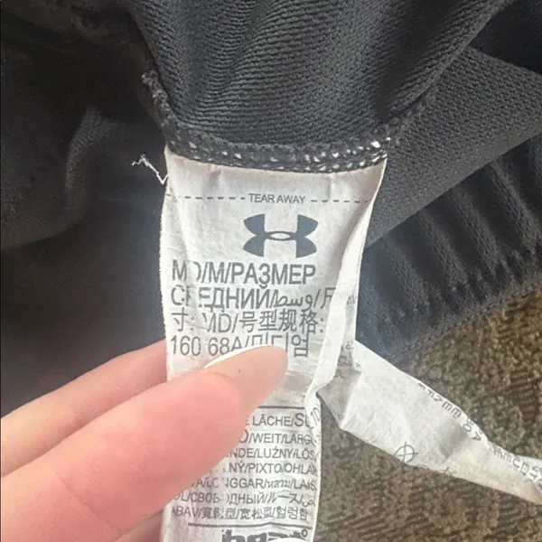 Under Armour Black Performance Shorts - Image 3