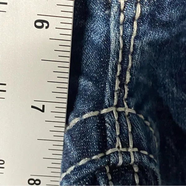 Miss Me Jeans Women Size 29W Low Rise Faded Signature Boot Cut Denim JS50108124 - Image 4