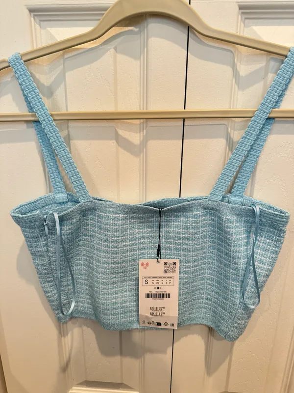 ZARA Knit Crop Top - Image 2