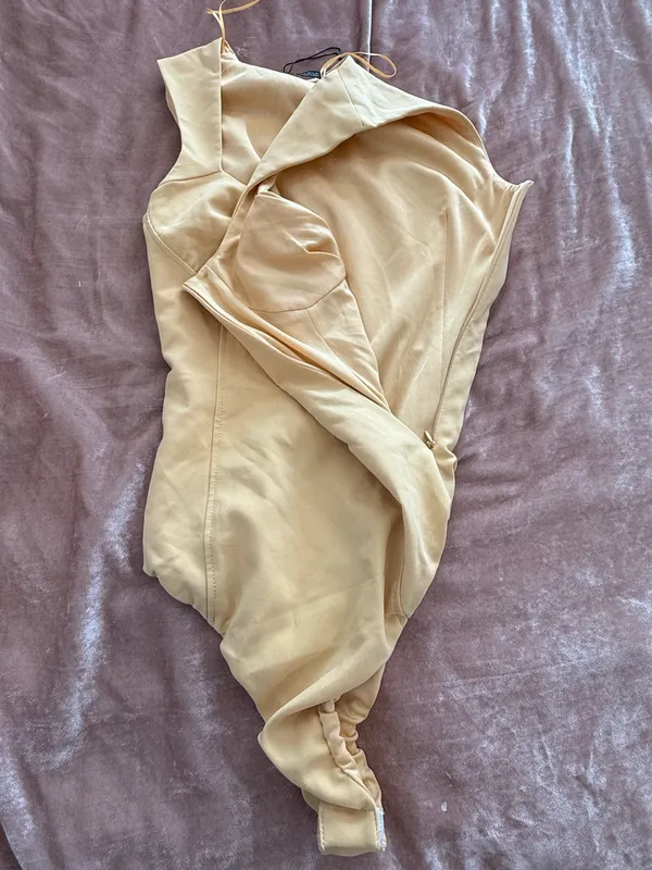 ZARA Bodysuit Mustard Yellow - Image 8