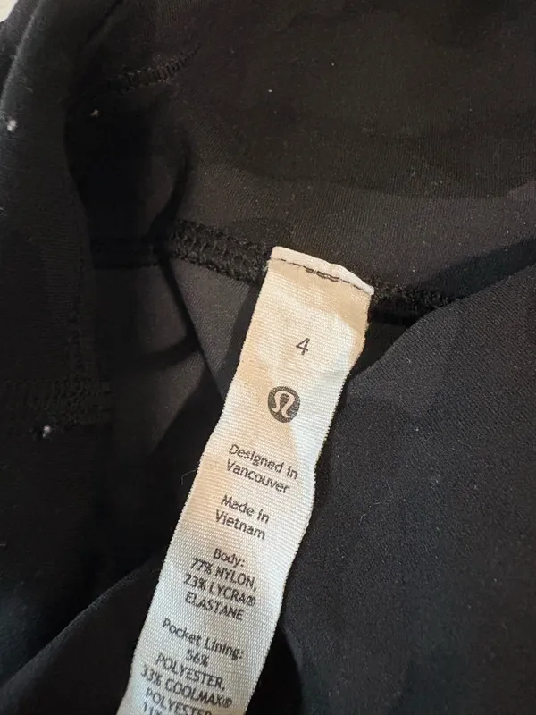 Align Lululemon Leggings 28" black camo 4  - Image 2