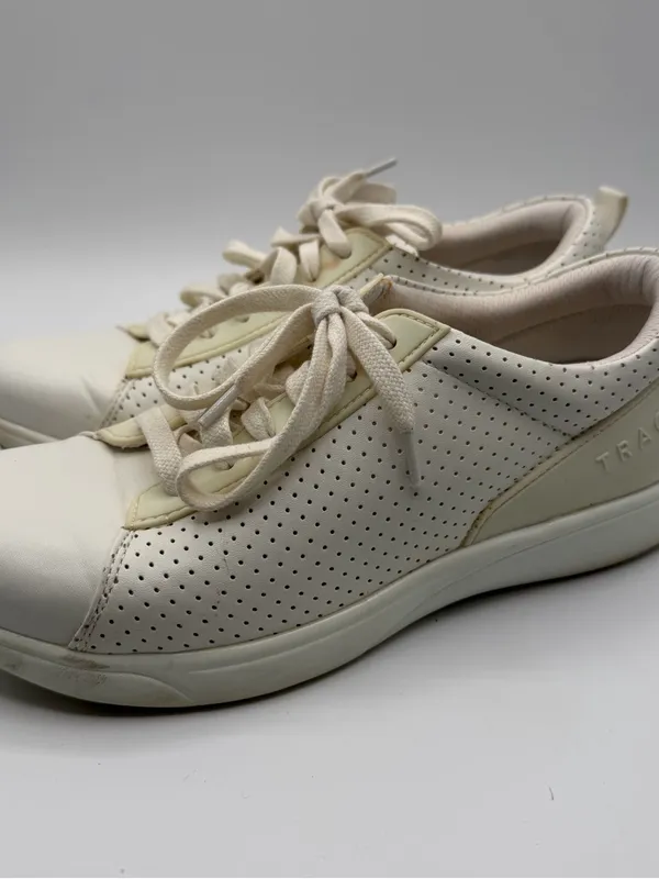 Alegria TRAQ Qest Walking Sneakers Womens 6.5 EU 37 White Cream Comfort Shoes - Image 3