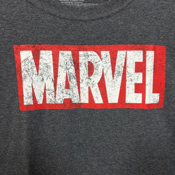 Marvel Logo Comic Book Tshirt size XL  - Image 2