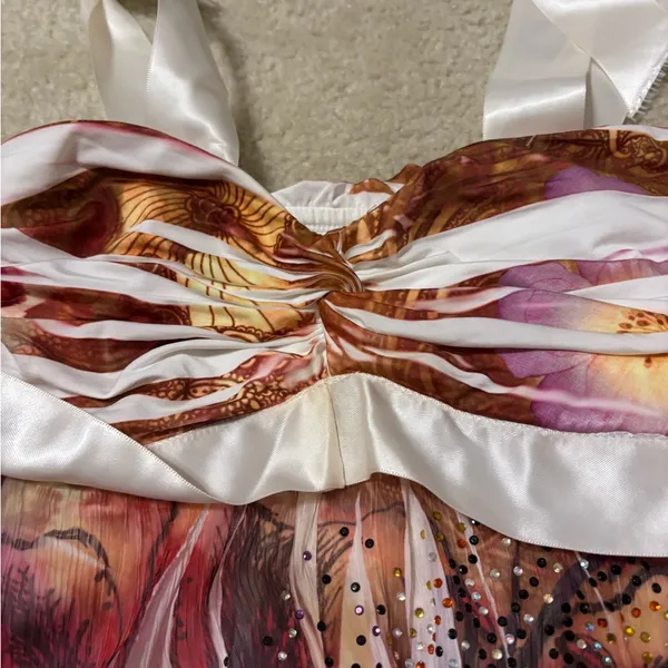 Y2K Rhinestone Babydoll Dress - Image 3