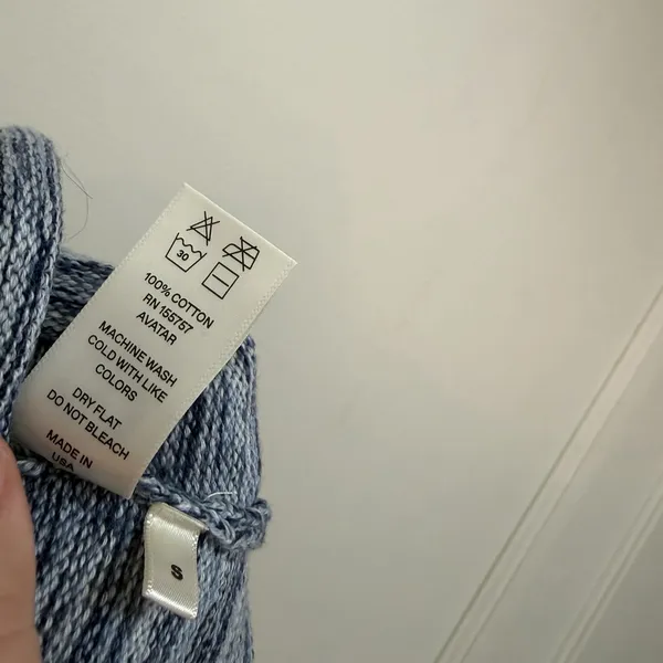 NWT MADHAPPY‎ Small Summer Collection Melange Dress in Blue Scoop Back Tank Boho - Image 4
