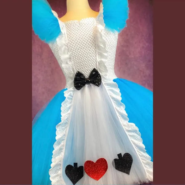 Alice in Wonderland Tulle Costume Dress Size: 18 New Halloween Costume Cosplay - Image 3