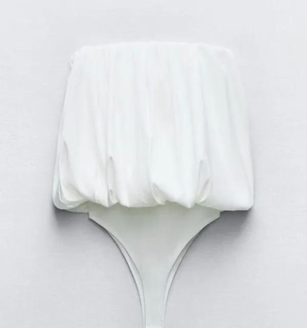 Zara Voluminous Off the Shoulder Bodysuit - Image 3