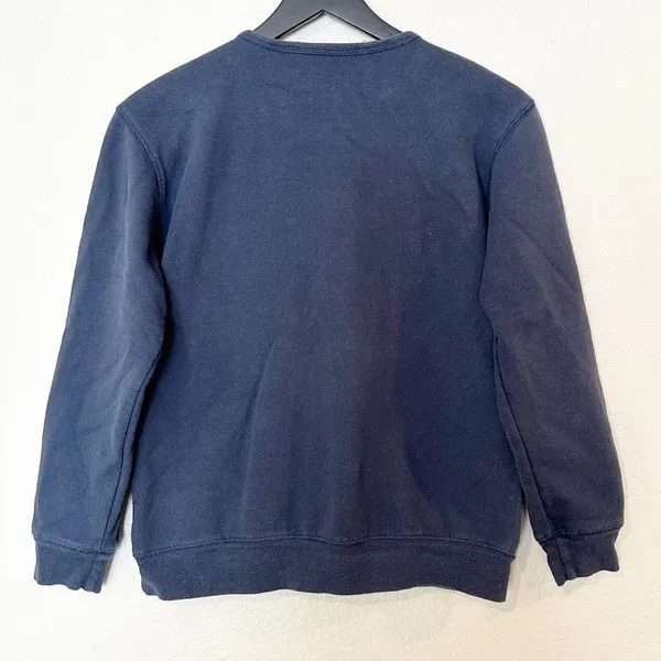 Vintage Tommy Hilfiger Womens Sweatshirt Pullover Made in USA Navy Blue Size‎ S - Image 5