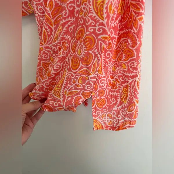 Cleobella Layla Blouse in Blossom Block Print size Small (S) - Image 5