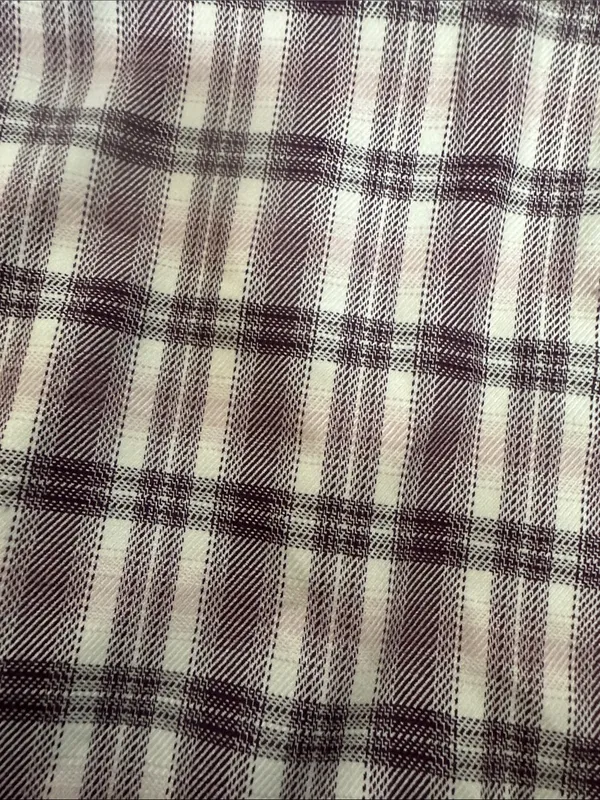 No Boundaries Mauve Plaid Wide-Leg Pants These run big I’m a M/L and they fit me - Image 10